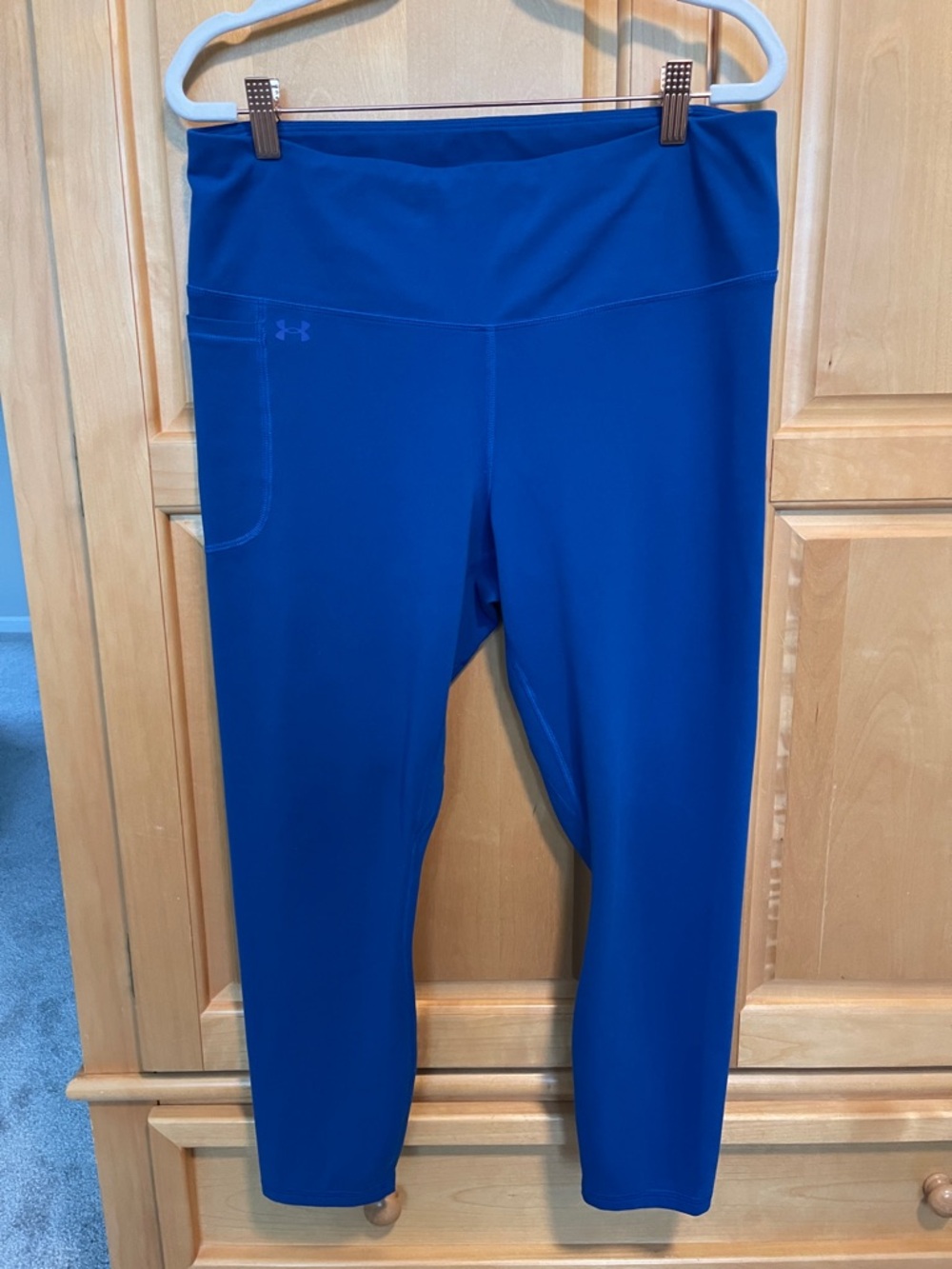 Under Armour Cobalt Blue High-Waist Performance Leggings